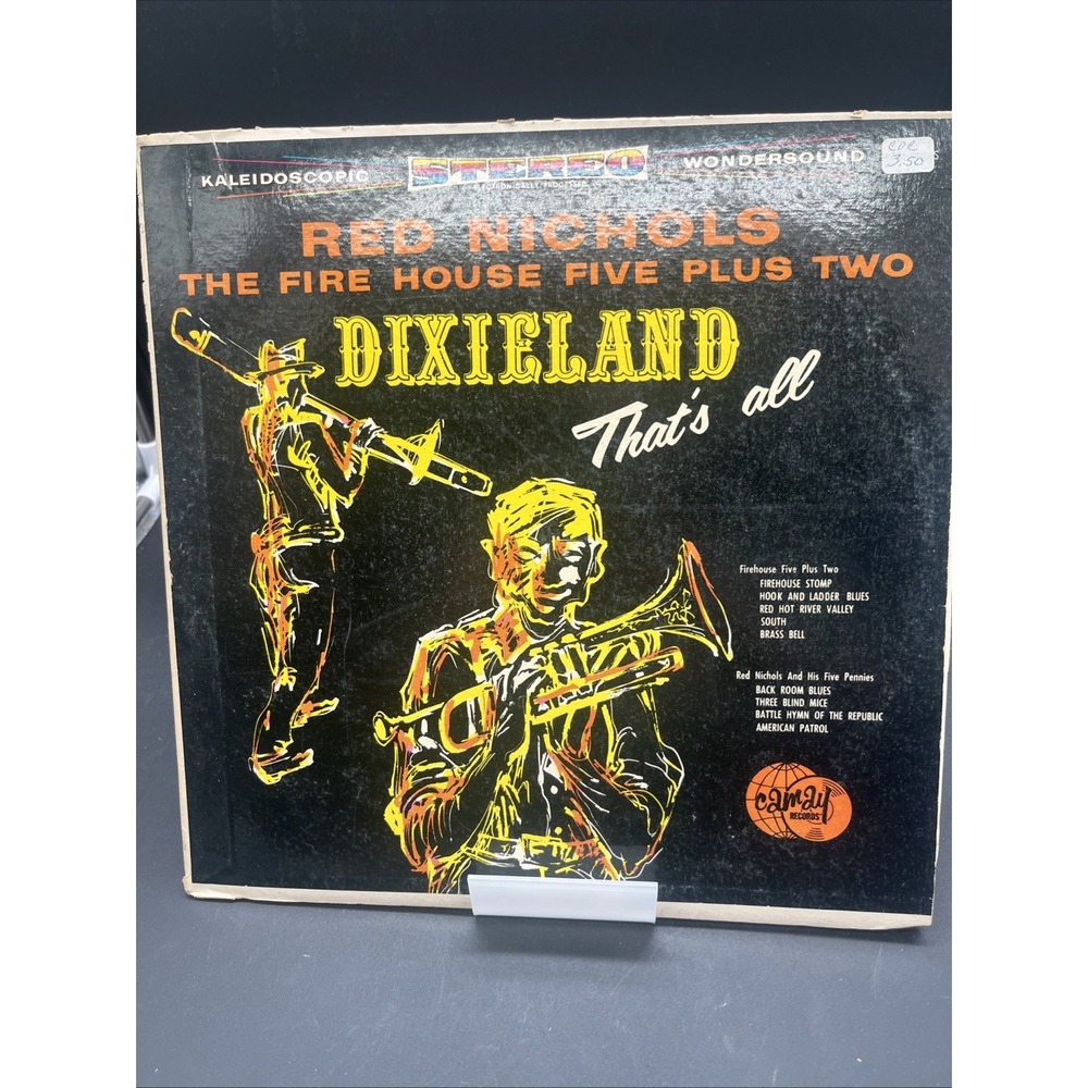 Red Nichols & Firehouse Five Plus Two Dixieland Thats All 1963 Camay Vinyl LP